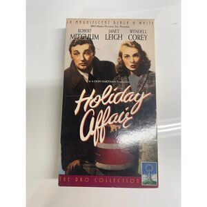 Holiday Affair VHS Tape Robert Mitchum Janet Leigh‎ RKO Collection Movie